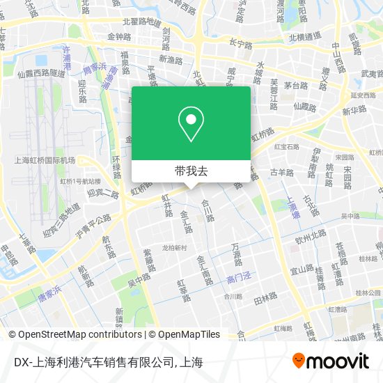 DX-上海利港汽车销售有限公司地图