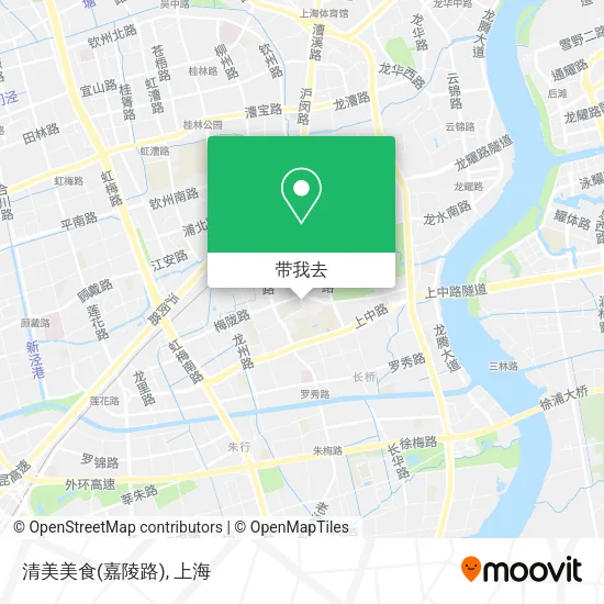 清美美食(嘉陵路)地图