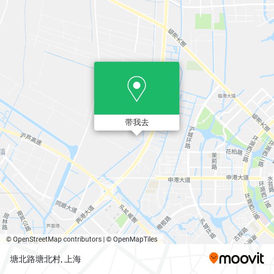 塘北路塘北村地图