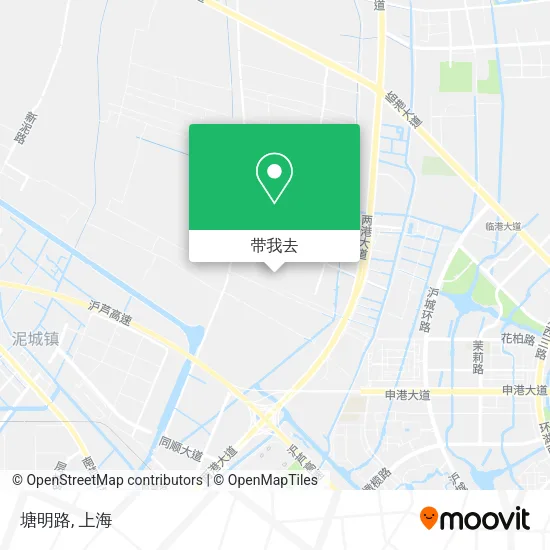 塘明路地图