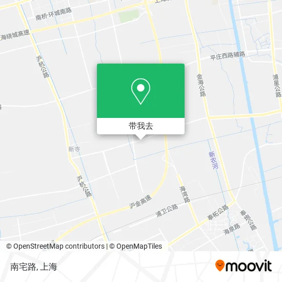 南宅路地图