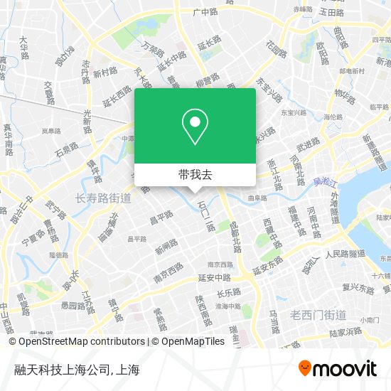 融天科技上海公司地图