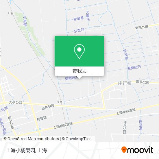 上海小杨梨园地图
