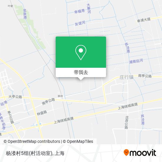 杨溇村5组(村活动室)地图