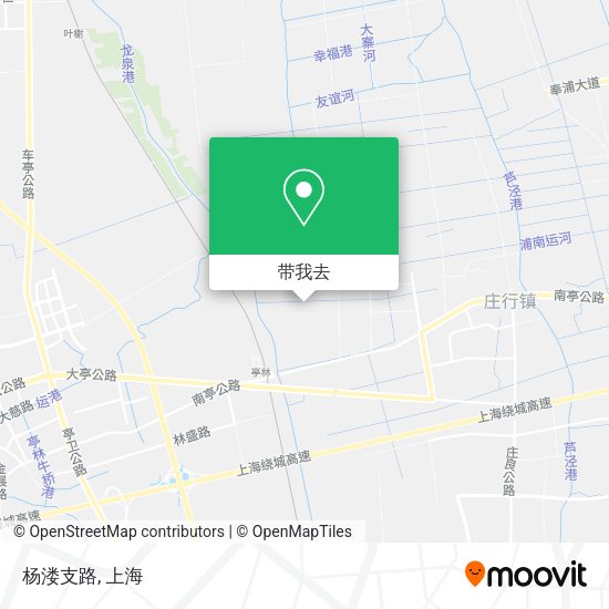杨溇支路地图