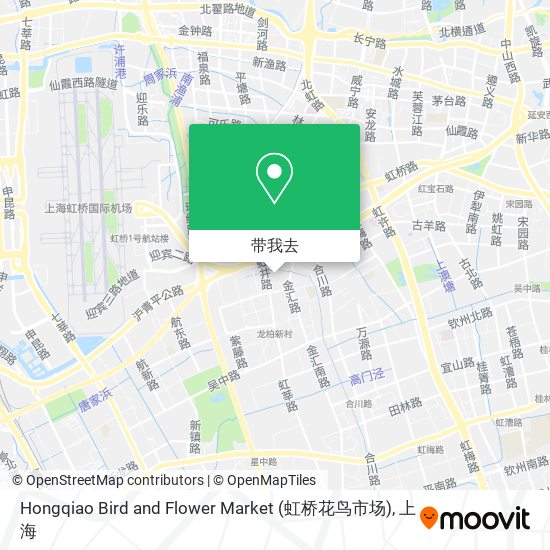 Hongqiao Bird and Flower Market (虹桥花鸟市场)地图