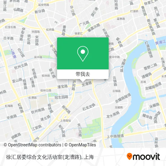徐汇居委综合文化活动室(龙漕路)地图