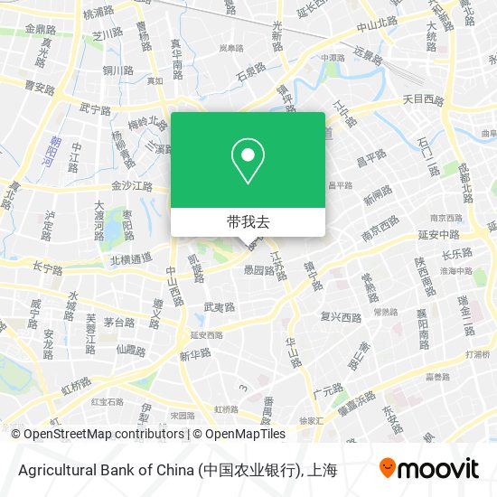 Agricultural Bank of China (中国农业银行)地图