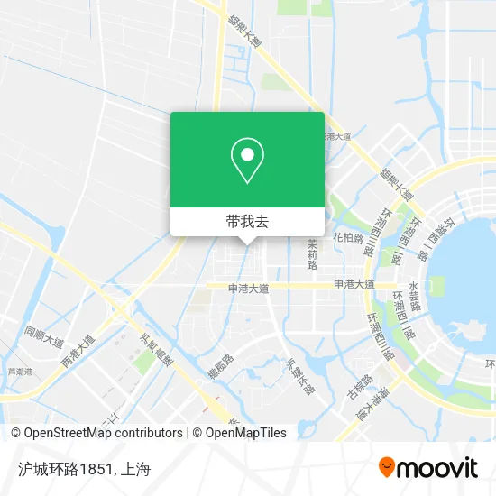 沪城环路1851地图