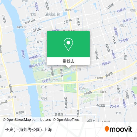 长廊(上海郊野公园)地图
