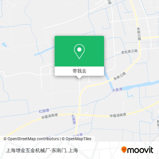 上海增金五金机械厂-东南门地图