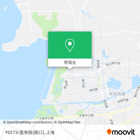 Y0273/盈朱路(路口)地图