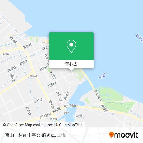 宝山一村红十字会-服务点地图