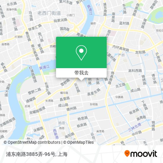 浦东南路3885弄-96号地图