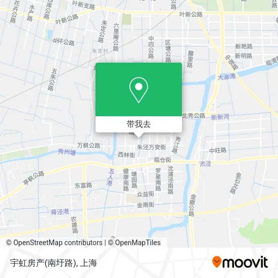 宇虹房产(南圩路)地图