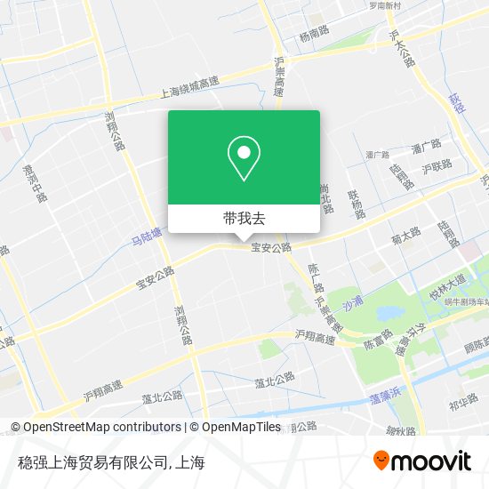 稳强上海贸易有限公司地图