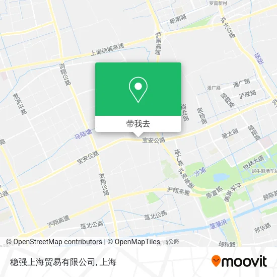 稳强上海贸易有限公司地图