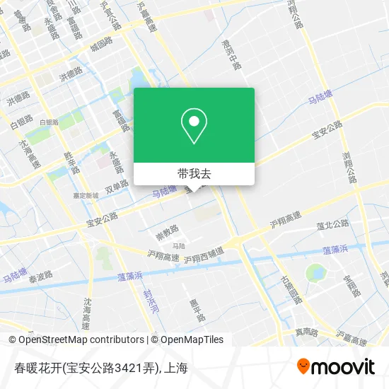 春暖花开(宝安公路3421弄)地图