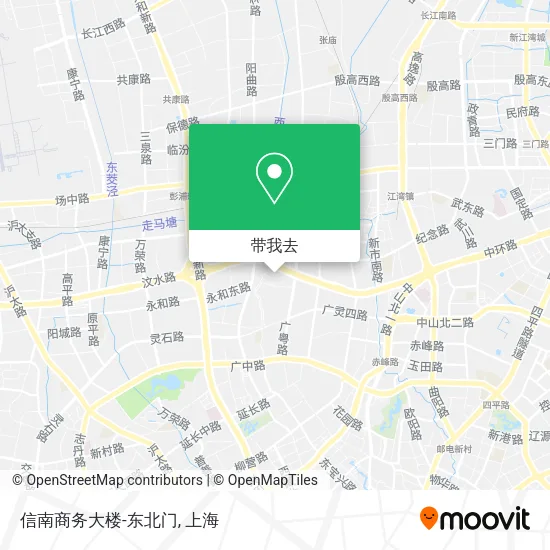 信南商务大楼-东北门地图