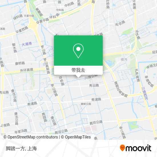 脚踏一方地图