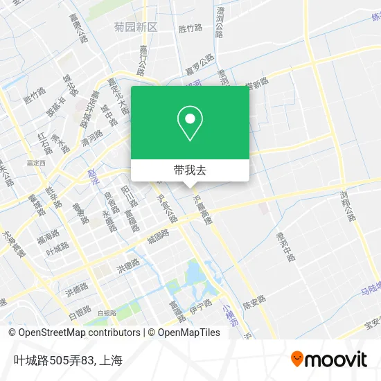 叶城路505弄83地图