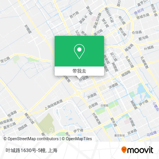 叶城路1630号-5幢地图