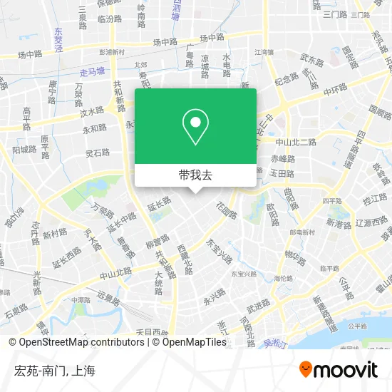 宏苑-南门地图