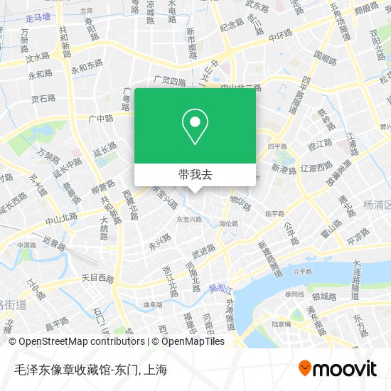 毛泽东像章收藏馆-东门地图