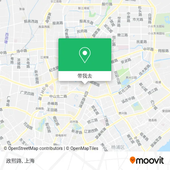 政熙路地图