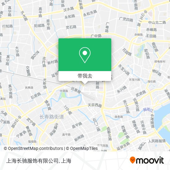 上海长驰服饰有限公司地图