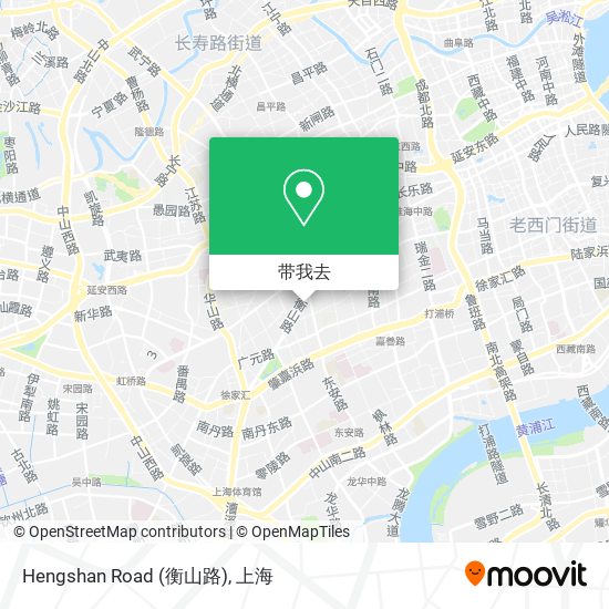 Hengshan Road (衡山路)地图