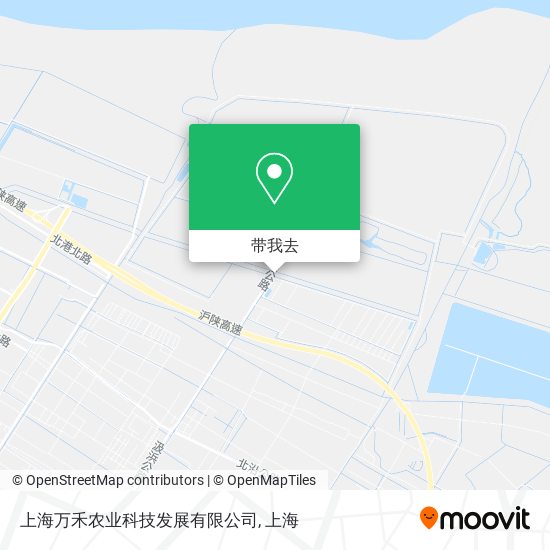 上海万禾农业科技发展有限公司地图