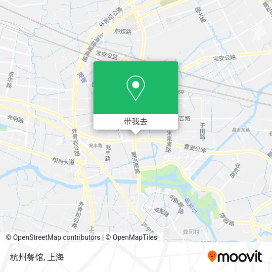 杭州餐馆地图