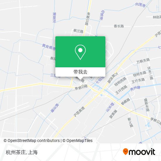 杭州茶庄地图