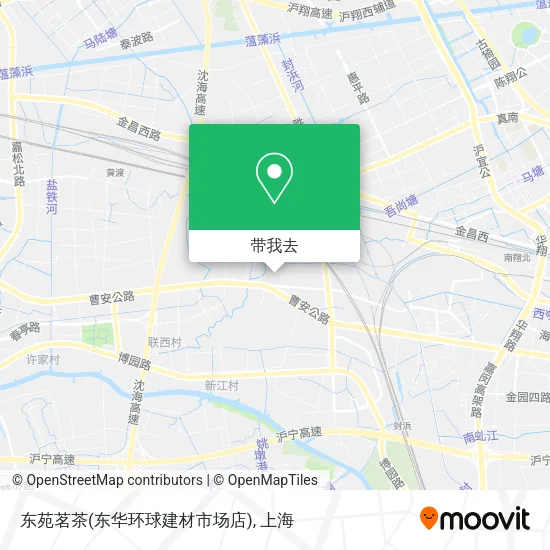 东苑茗茶(东华环球建材市场店)地图