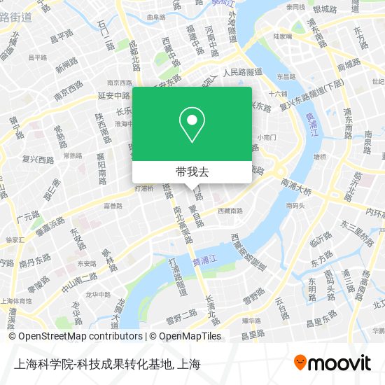 上海科学院-科技成果转化基地地图