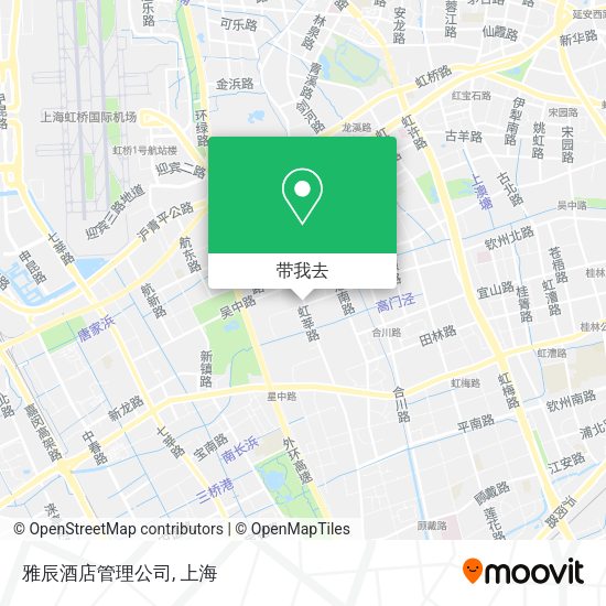 雅辰酒店管理公司地图