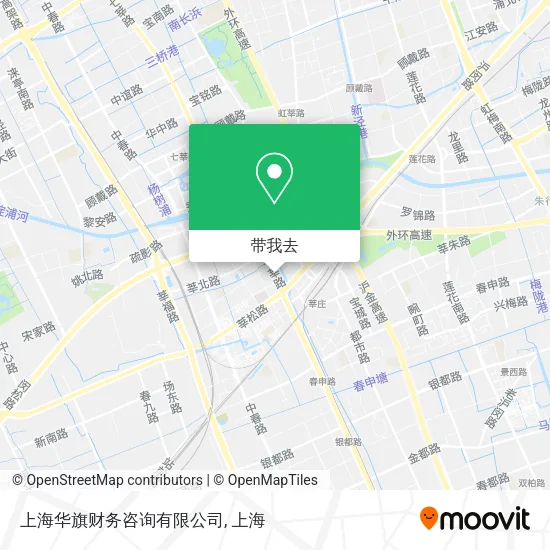 上海华旗财务咨询有限公司地图