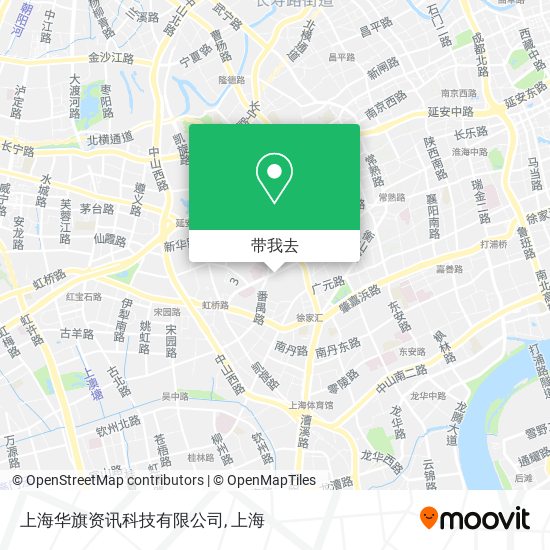 上海华旗资讯科技有限公司地图