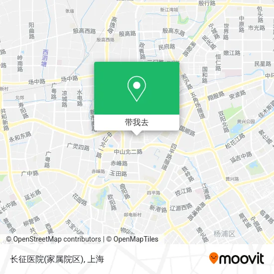 长征医院(家属院区)地图