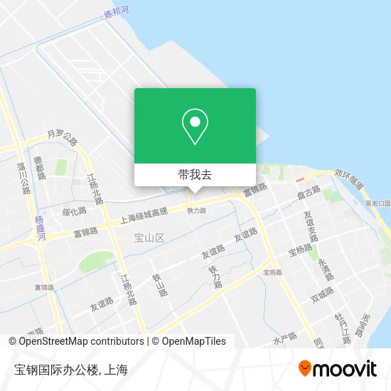 宝钢国际办公楼地图