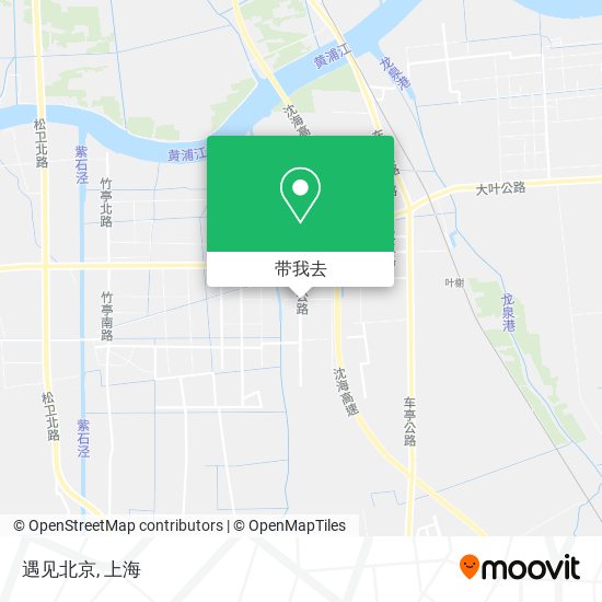 遇见北京地图