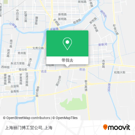 上海丽门搏工贸公司地图