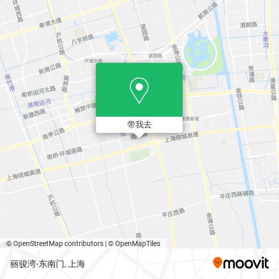 丽骏湾-东南门地图