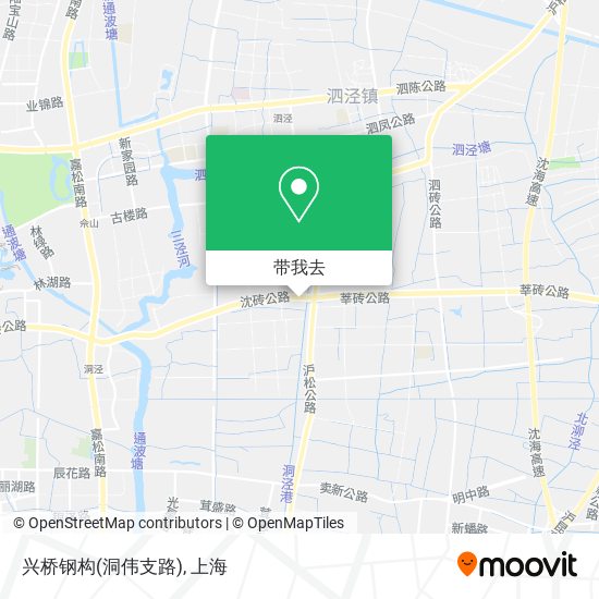 兴桥钢构(洞伟支路)地图