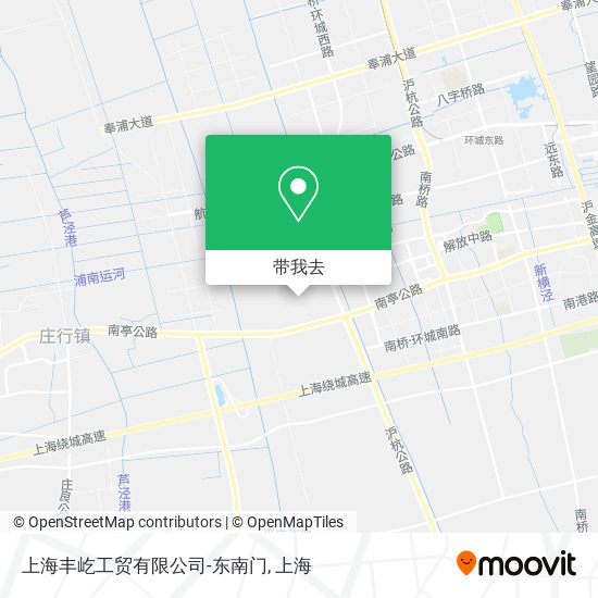 上海丰屹工贸有限公司-东南门地图