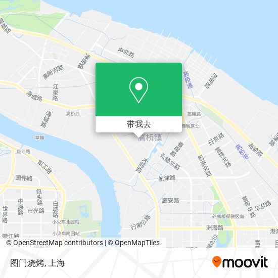 图门烧烤地图