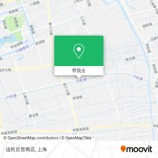 连民百货商店地图