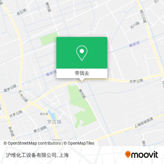 沪维化工设备有限公司地图