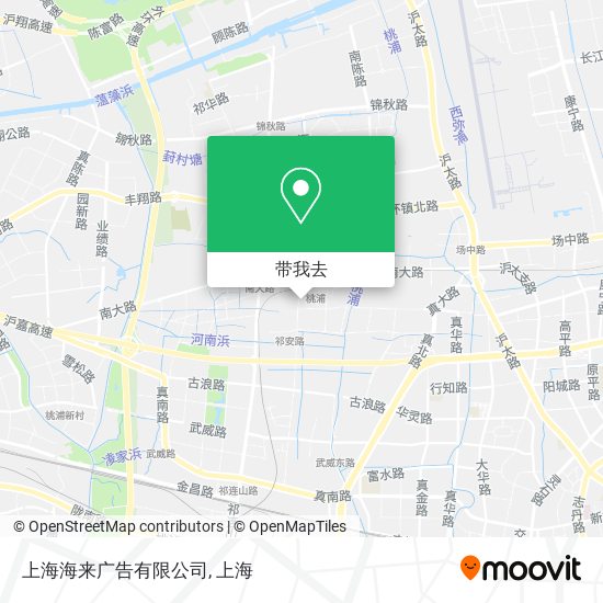上海海来广告有限公司地图